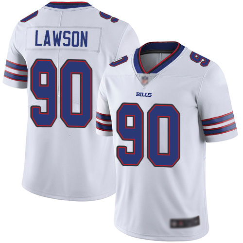 Men Buffalo Bills #90 Shaq Lawson White Vapor Untouchable Limited Player NFL Jersey->buffalo bills->NFL Jersey